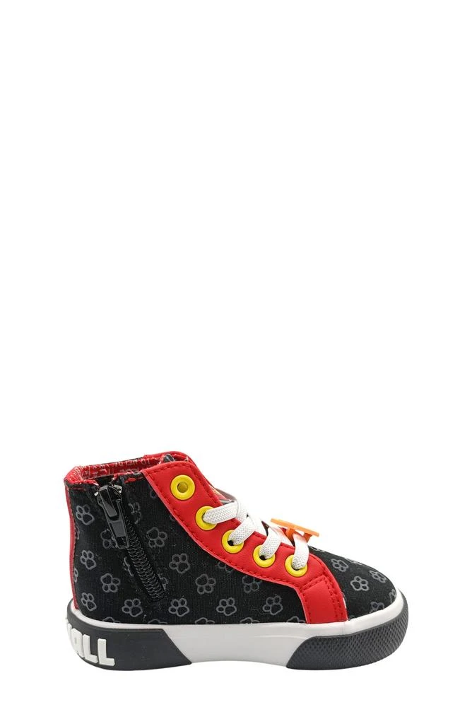 Ground Up Kids' Paw Patrol Mismatched High Top Sneaker 8