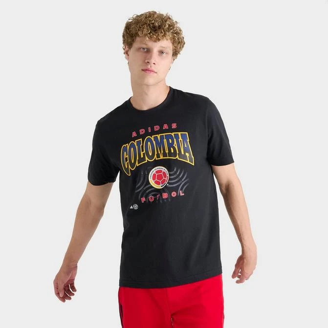 Adidas Men's adidas Colombia Soccer Retro Heritage Graphic T-Shirt 1