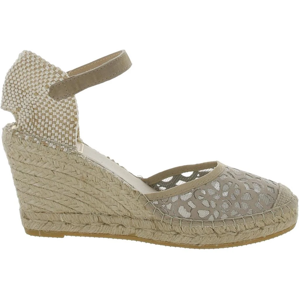 Vidorreta Fantasy Womens Sequined Slingback Wedge Heels 2
