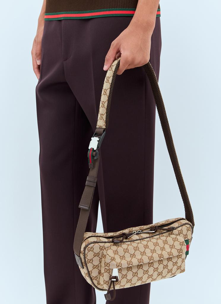 ショルダーバッグ Gucci Gg Supreme Fabric Medium Gg Crossbody Bag GG jumbo medium crossbody bag in black leather | GUCCI® US