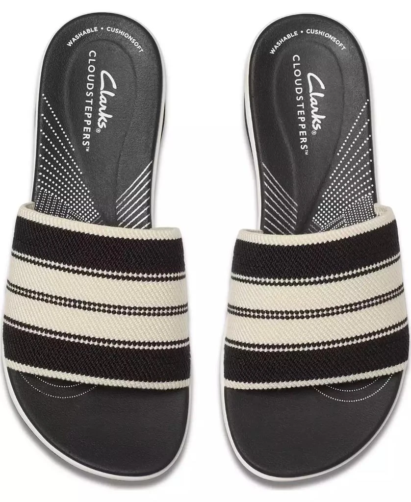 Clarks Cloudsteppers Slip-On Casual Flat Sandals 4