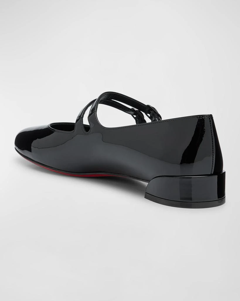 Christian Louboutin Sweet Jane Patent Red Sole Ballerina Flats 5