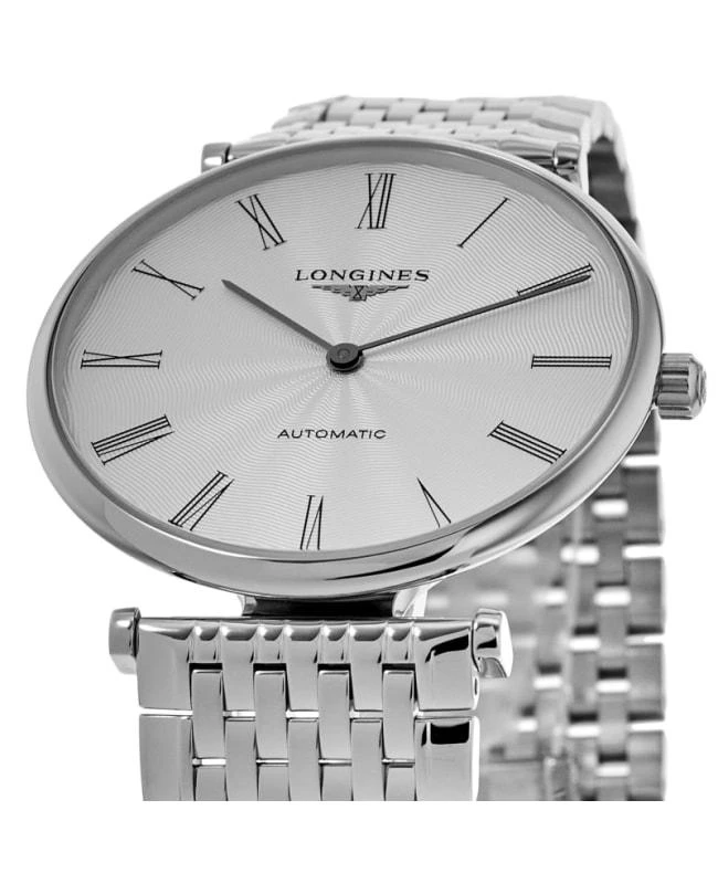 Longines Longines La Grande Classique Automatic Silver Roman Dial Steel Unisex Watch L4.918.4.71.6 2