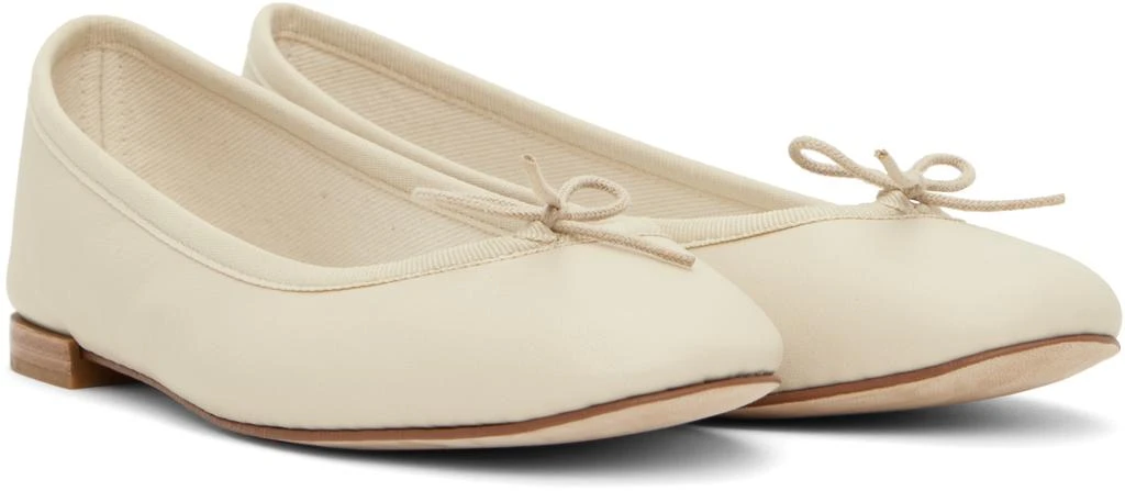 Repetto Off-White Cendrillon Ballerina Flats 4