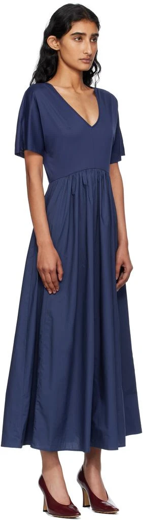 halley draped midi dress Estefania MAREA DRAPED PINK MIDI DRESS