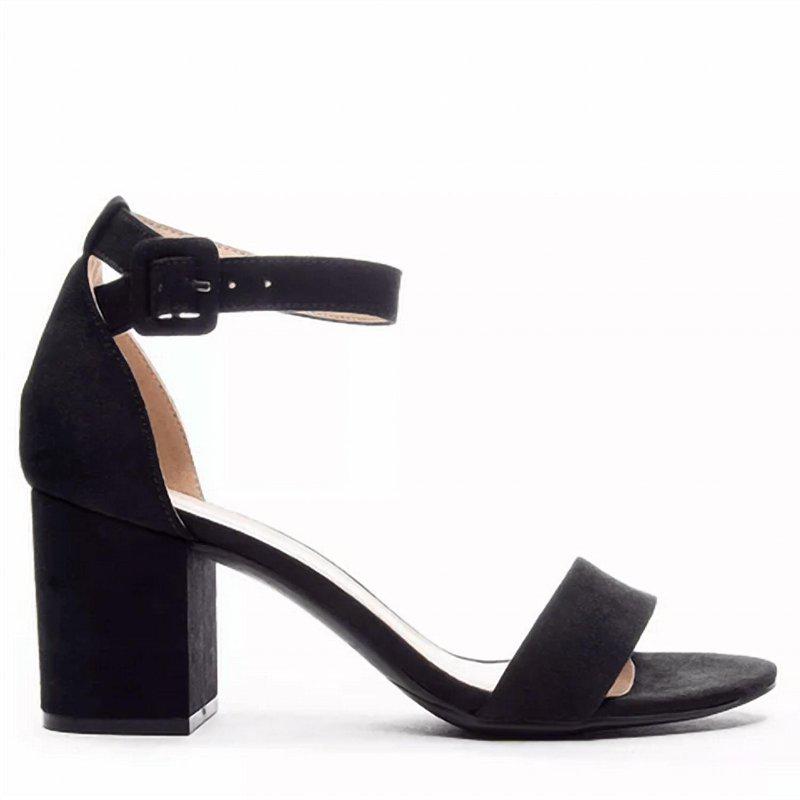 Chinese Laundry Jody Super Suede Heel In Black