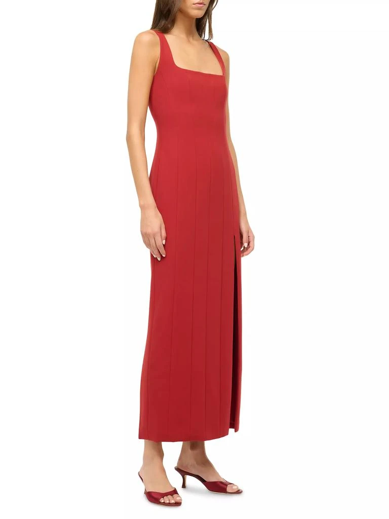 Staud Portrait Scoopneck Maxi Dress 3