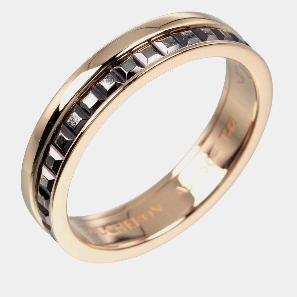 Boucheron Boucheron 18K Pink Gold Quatre Classic Half Ring EU 48