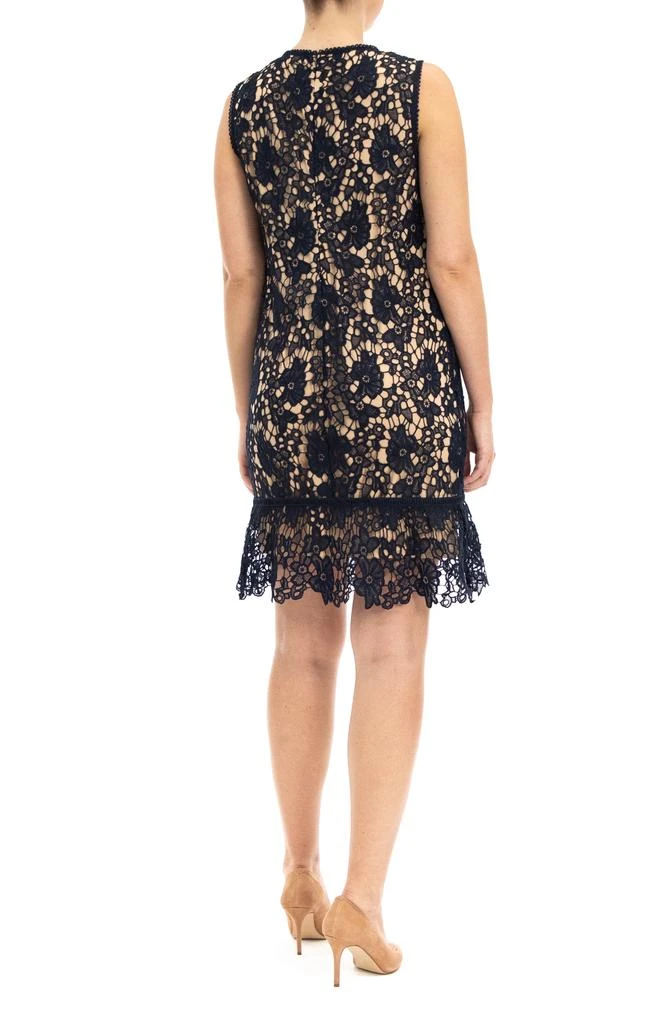 Nina Leonard Sleeveless Lace Dress 2