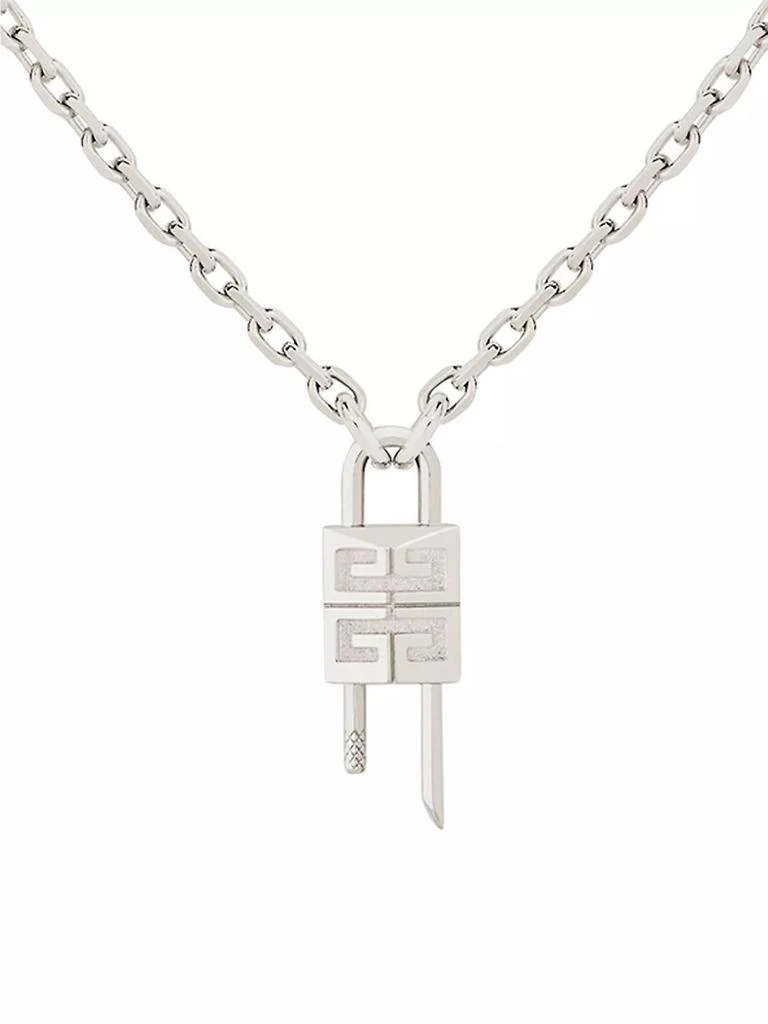 Givenchy Lock Necklace with 4G Padlock 3