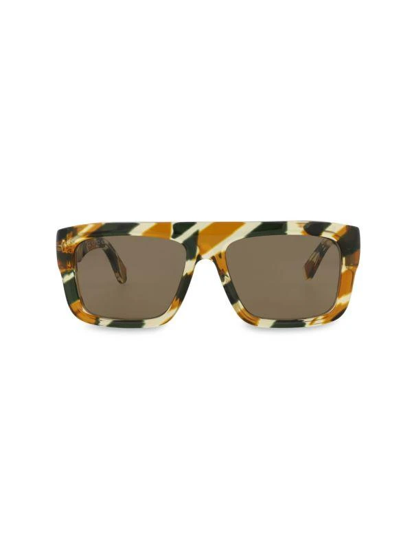 Gucci 55MM Square Sunglasses 1
