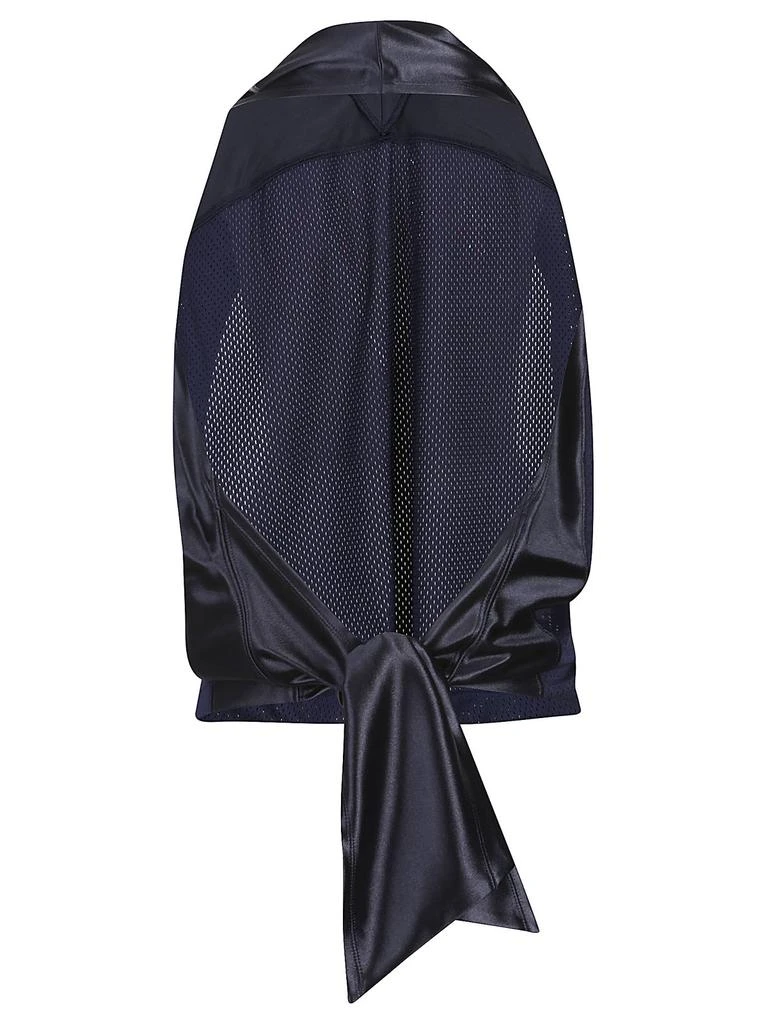 Alexander Wang Alexander Wang Cowl Neck Panelled Jersey Top 2