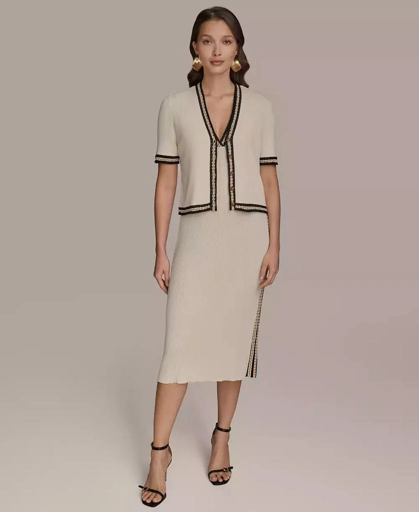 Donna Karan Women's 2-Piece Sheath Dress & Cover-Up 1