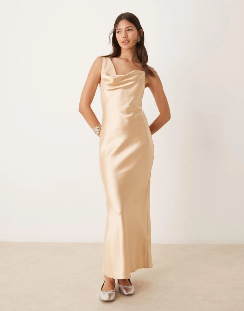 Shop Miss Selfridge cowl neck satin midi slip dress on Sale at BeyondStyle   Get 76% Off Miss Selfridge cowl neck satin midi slip dress with  Limited-Time Flash Deals, Exclusive Discounts, and