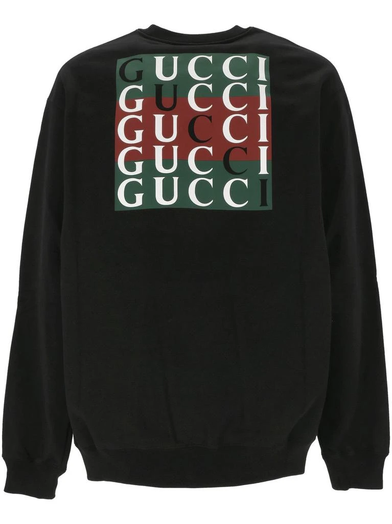Gucci Gucci Logo Printed Crewneck Sweatshirt 2