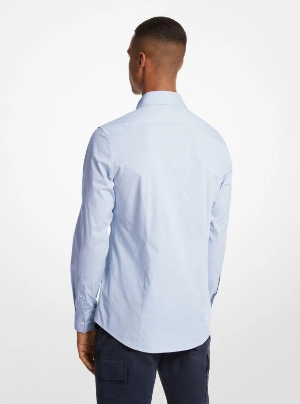 Michael Kors Slim-Fit Stretch-Cotton Shirt 2
