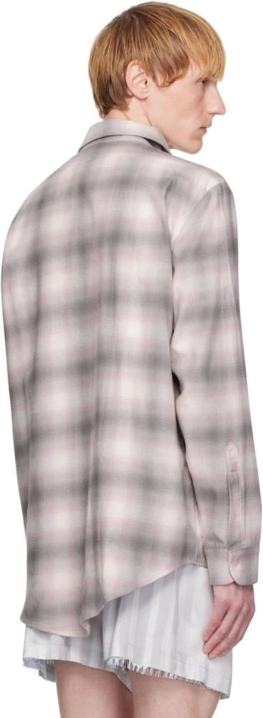 Collina Strada Purple Tuxedo Button Up Shirt 3