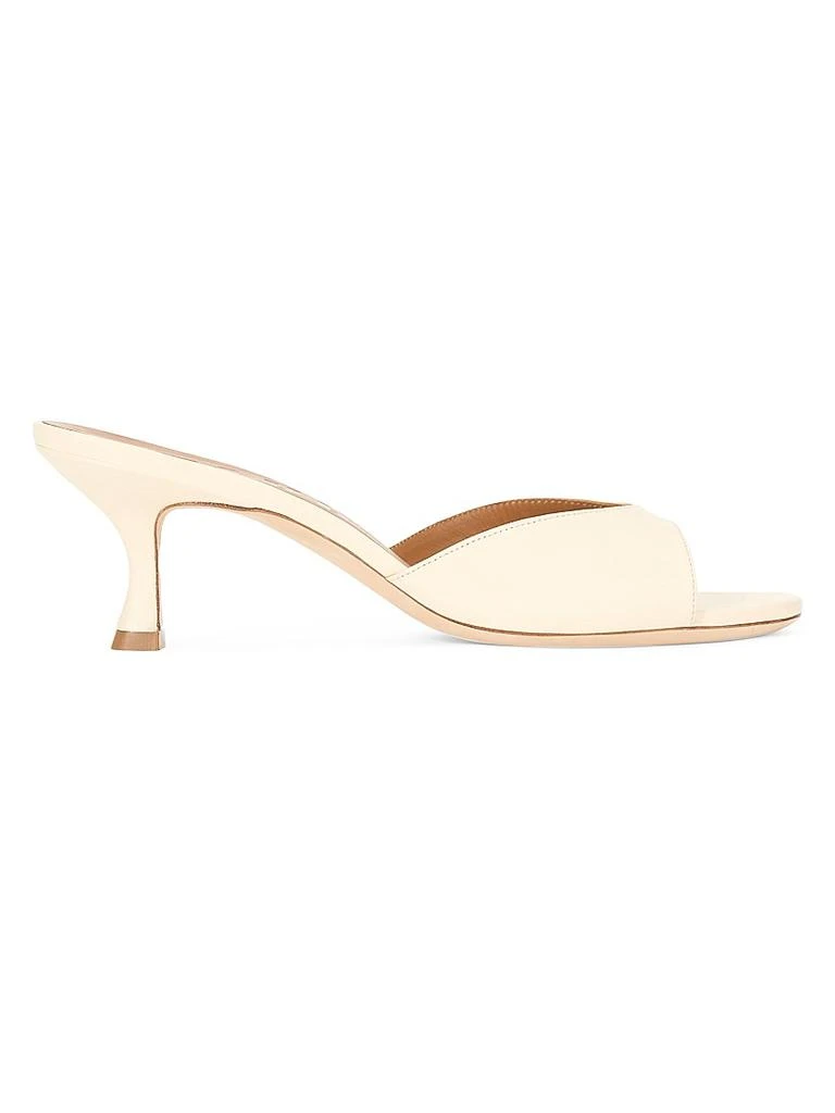 Staud Brigitte 55MM Leather Mules 1