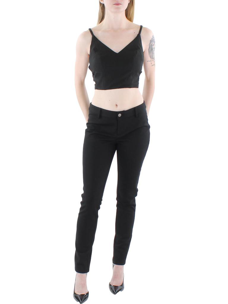 Speechless Juniors Womens Cut-Out Special Occasion Cropped