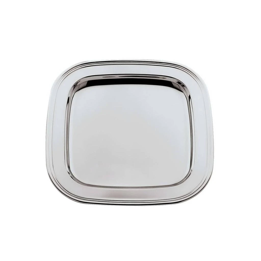 Creative Gifts International Square Tray In Silver 2