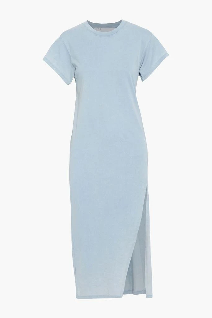 IRO Elisha split-front cotton-jersey midi dress 3