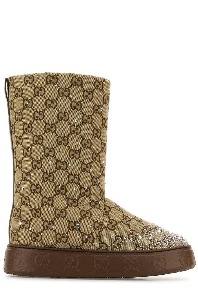 Gucci Monogrammed Embellished Boots – On Sale Now with Up to  display picture 2