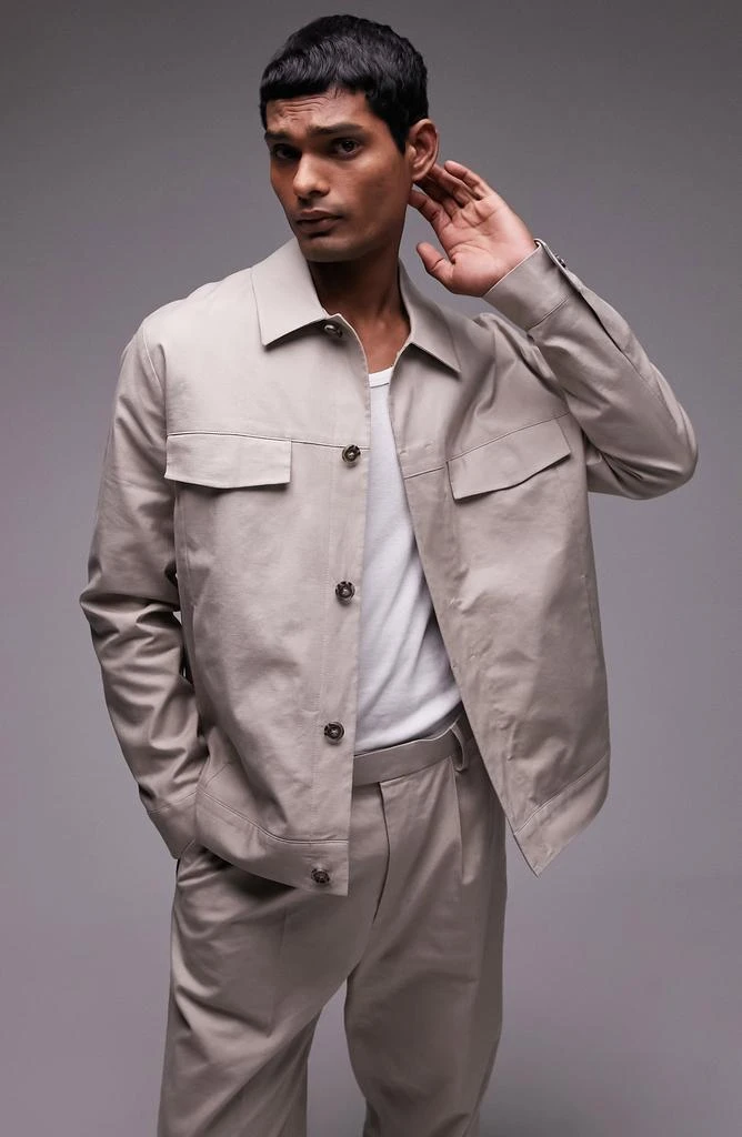 Topman Linen Blend Jacket 1