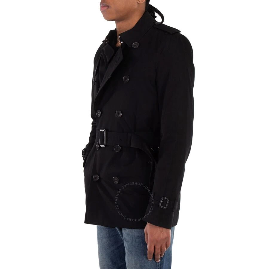 Burberry Men's Heritage Black Kensinton Short Trench 2