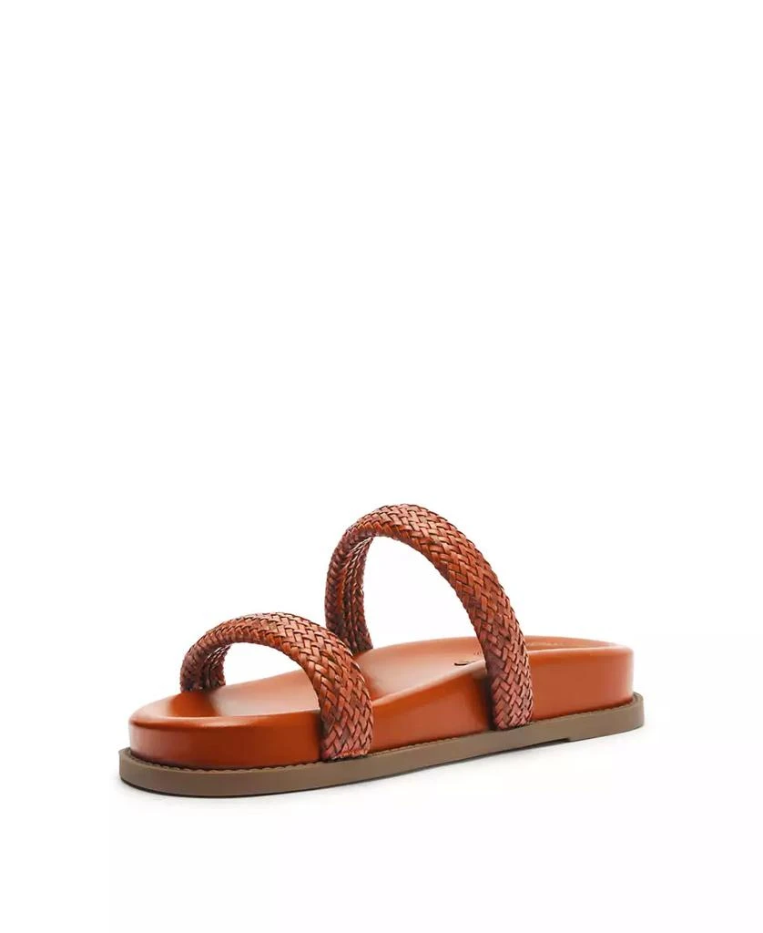Schutz Women's Ruby Sporty Flat Sandals 8