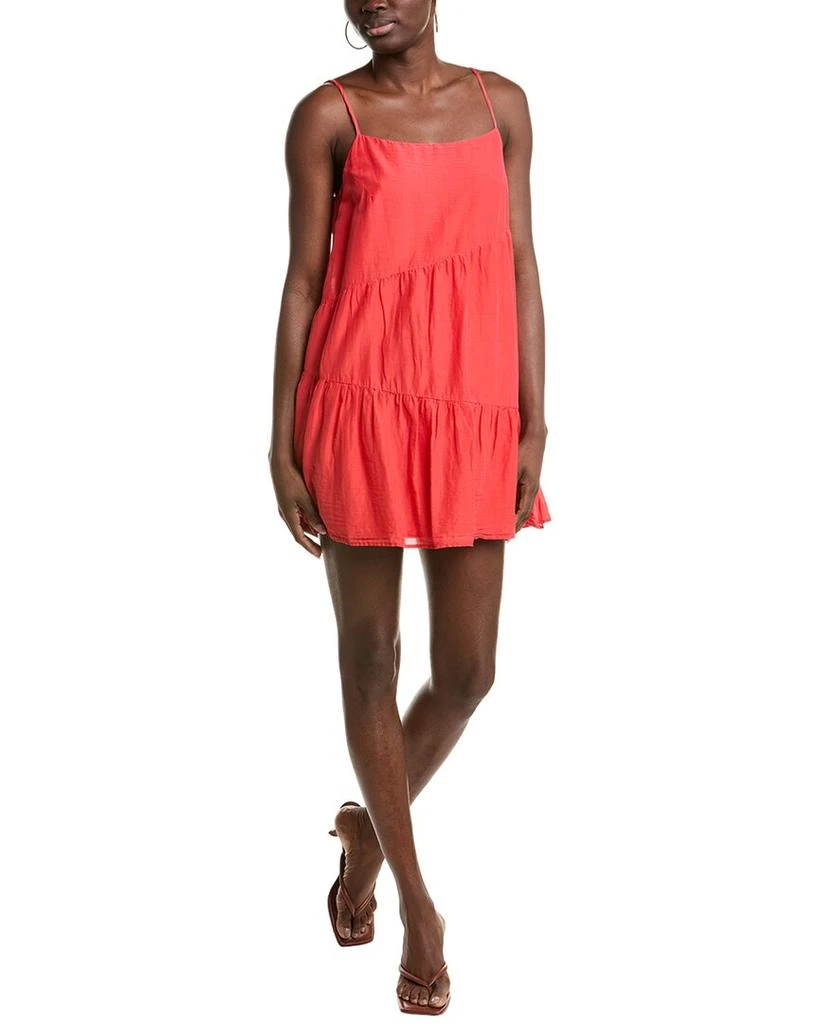 Velvet by Graham & Spencer Suzie Silk-Blend Mini Dress 1