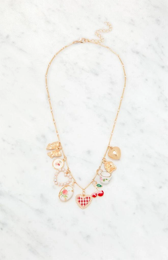 LA Hearts Naomi Charm Necklace 1