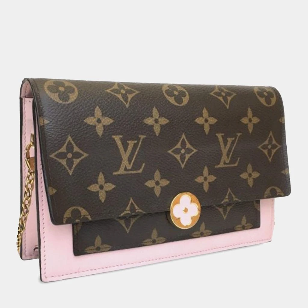 Louis Vuitton Louis Vuitton Monogram Flore Wallet On Chain 2