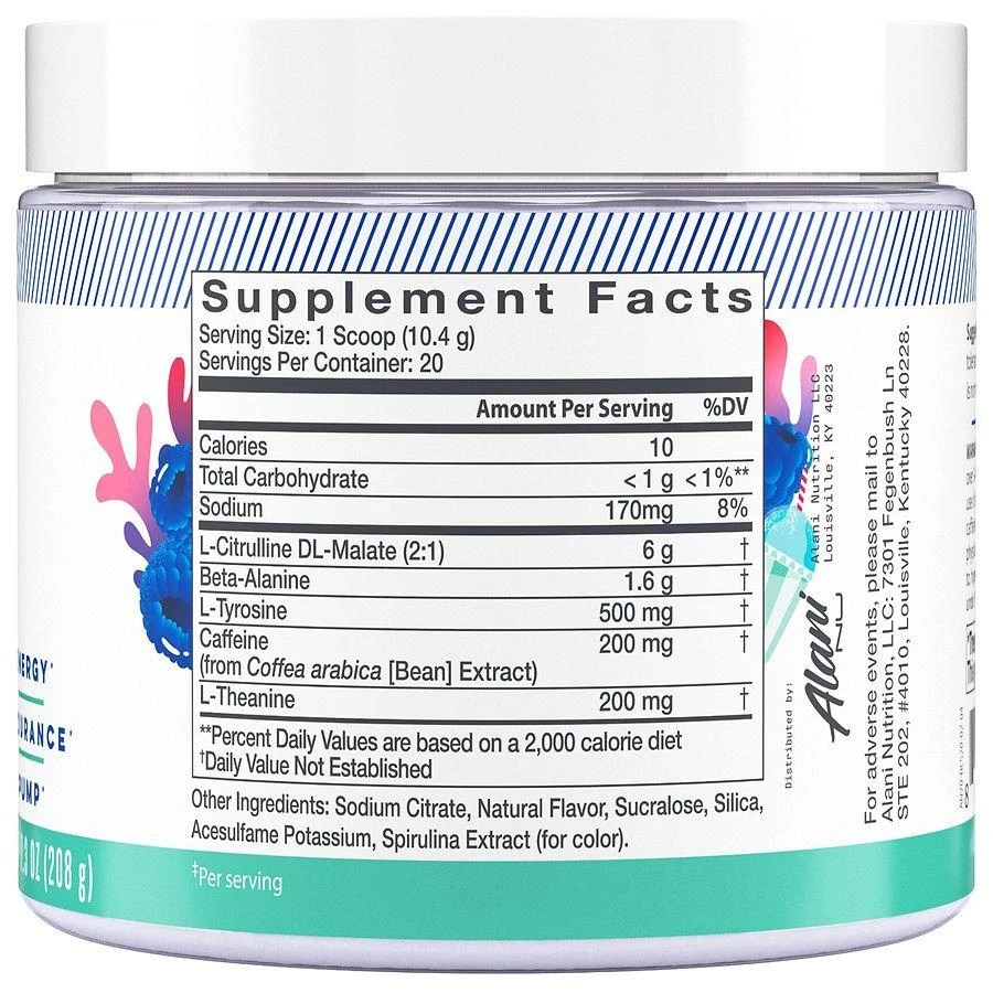 Alani Nu Preworkout 4