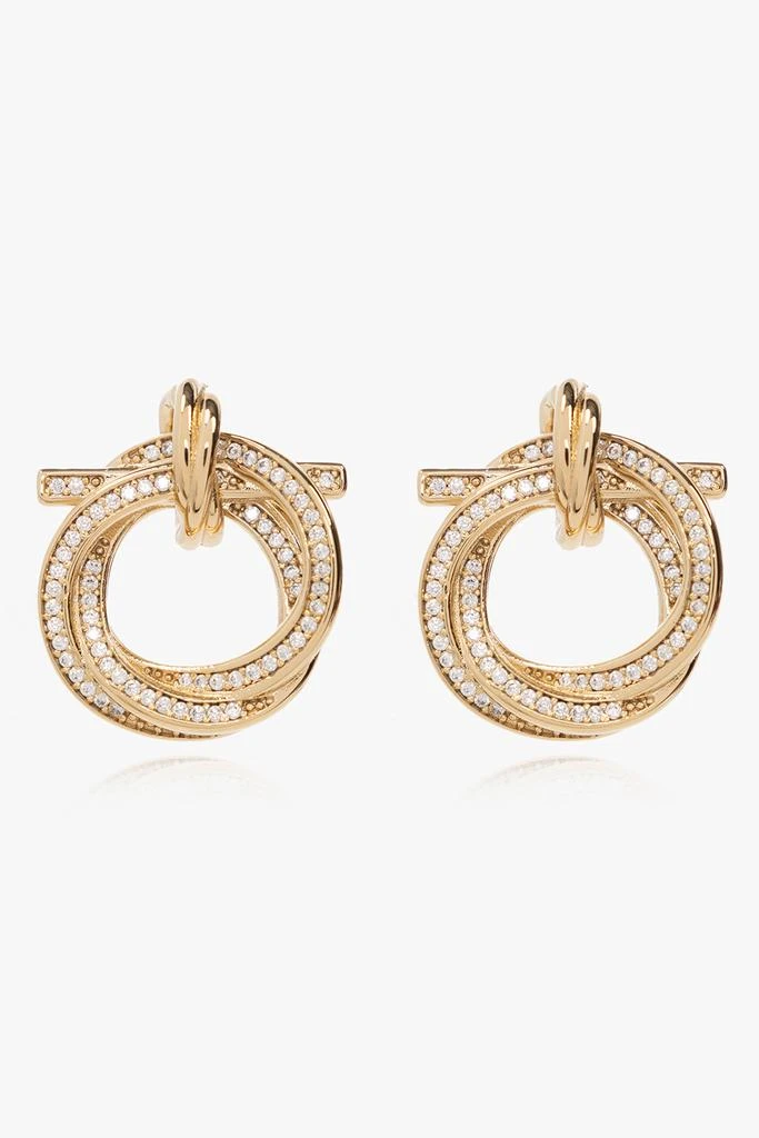 Salvatore Ferragamo Brass earrings 1