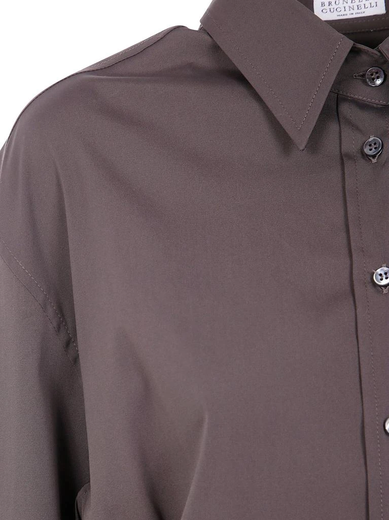 Brunello Cucinelli Brunello Cucinelli Long-Sleeved Buttoned Shirt 3