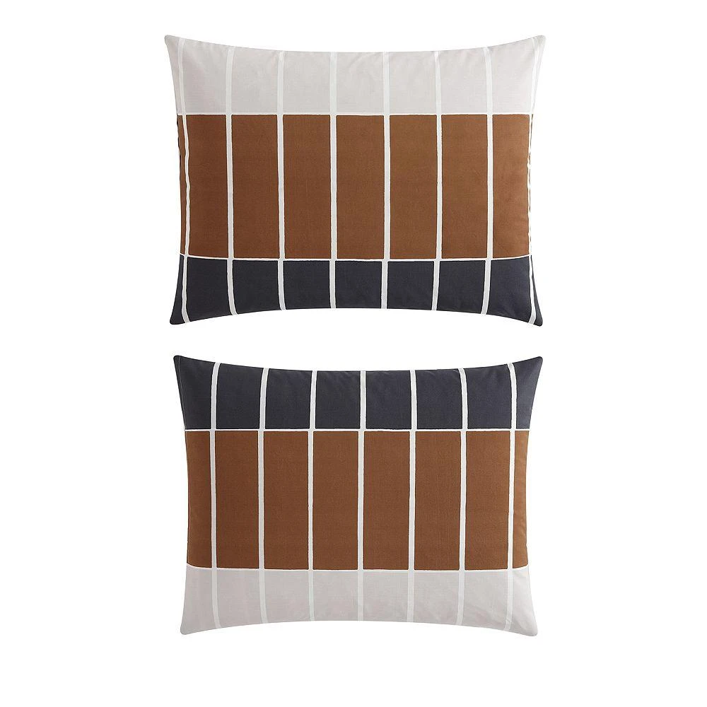 marimekko Tiiliskivi Raita Cotton Duvet Cover Set, King 2