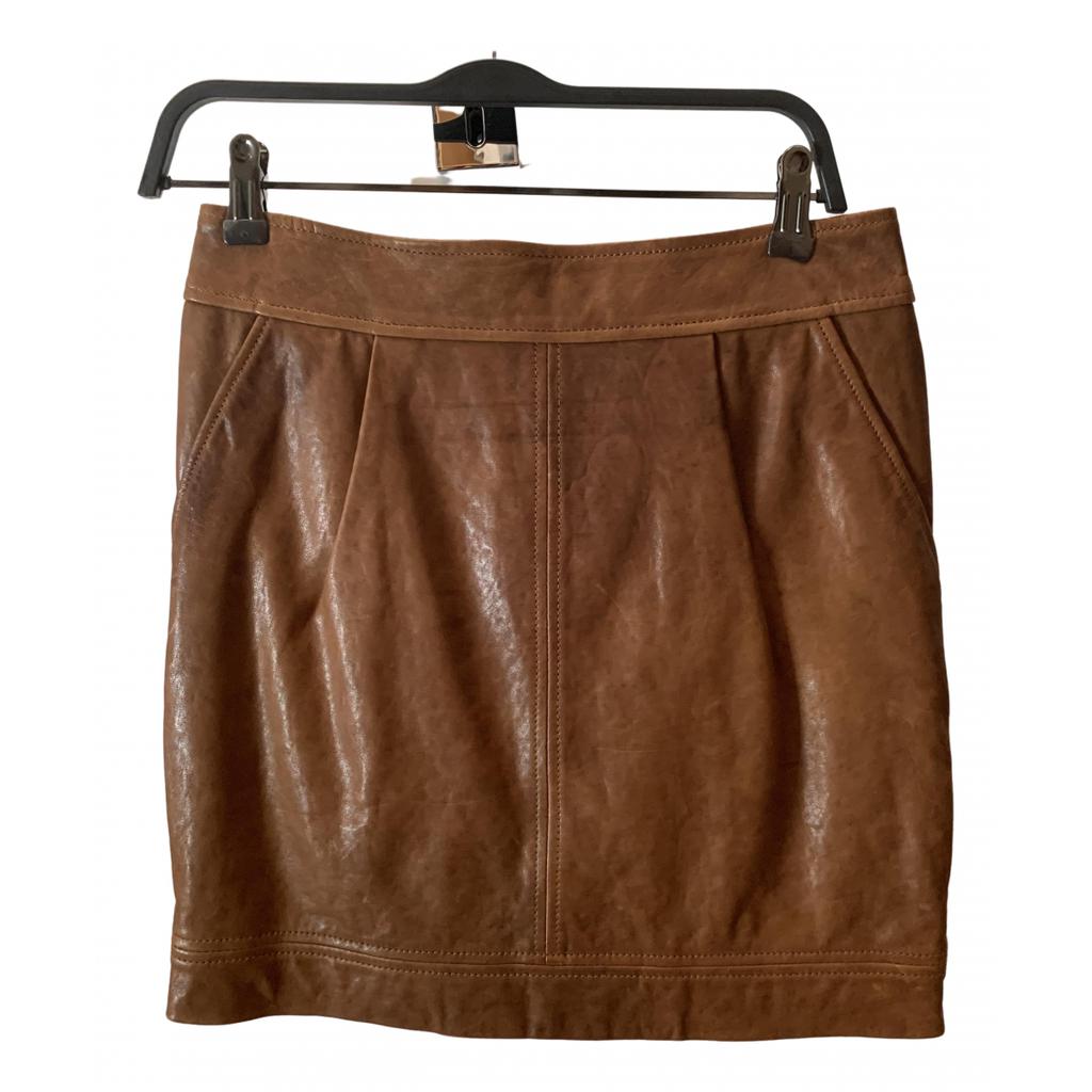 French Connection French Connection Leather mini skirt