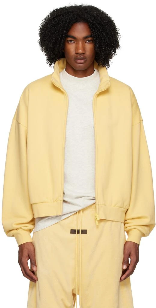 Essentials Yellow Full Zip Jacket 1