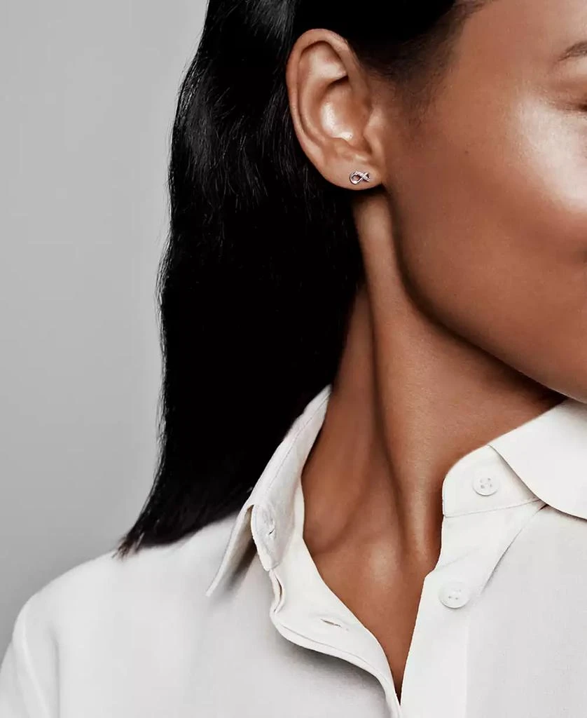 PANDORA Sparkling Infinity Stud Earrings 2