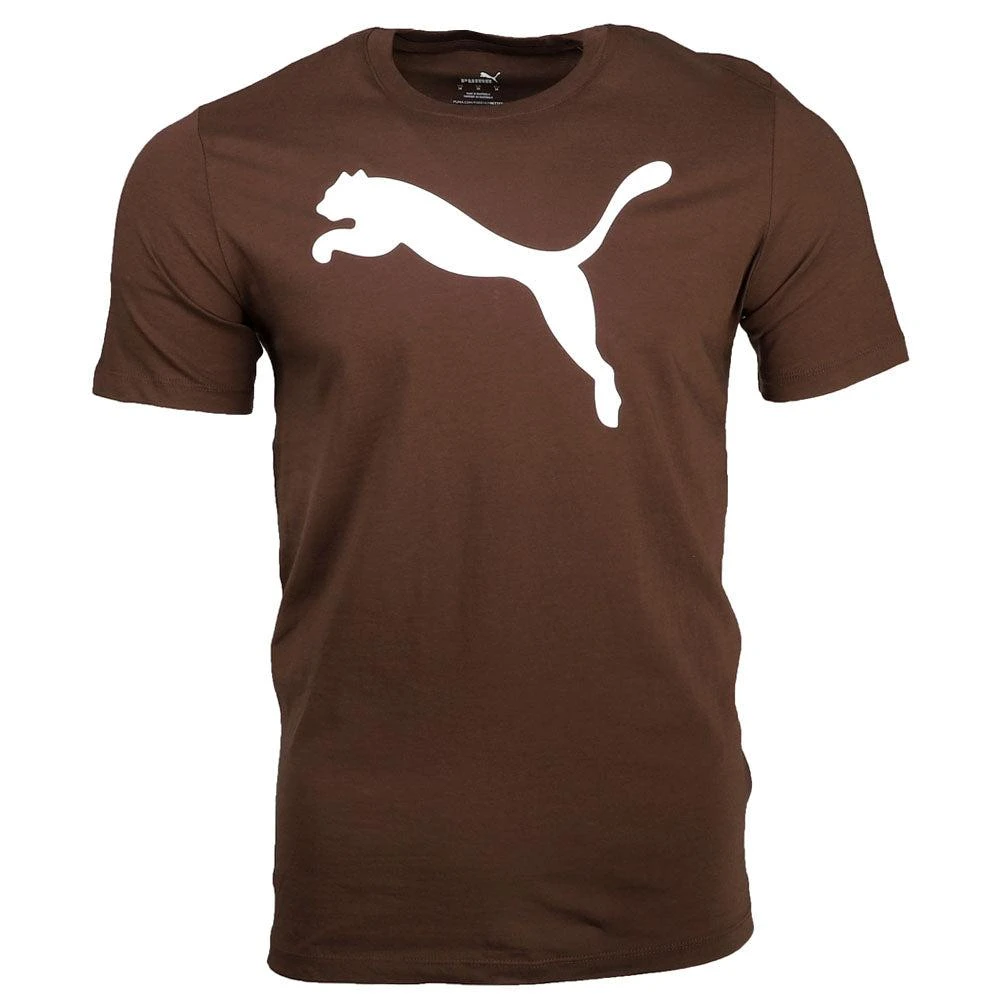 Puma Essential Big Cat Logo Crew Neck Short Sleeve T-Shirt 1