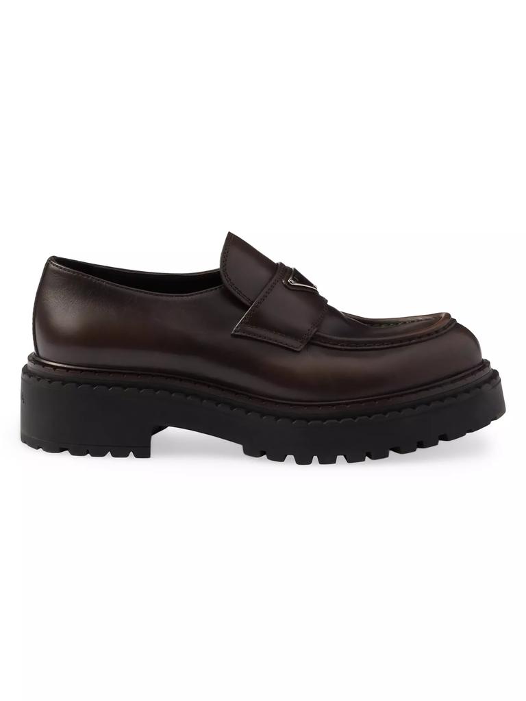 Prada Leather Loafers