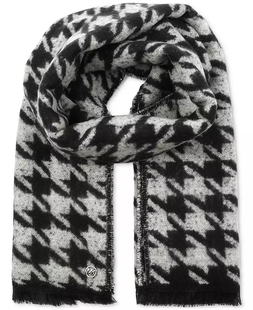 Michael Kors MICHAEL Women's Houndstooth Wrap Scarf 1