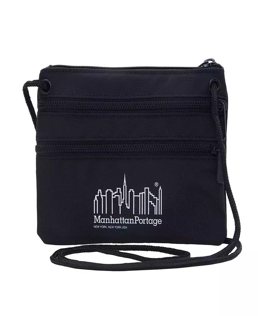 Manhattan Portage Triple Zipper Crossbody Pouch