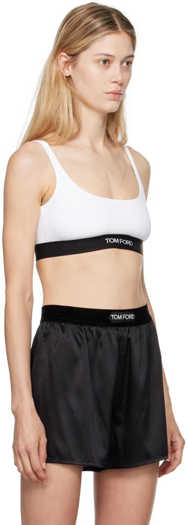 Tom Ford White Signature Bra 2