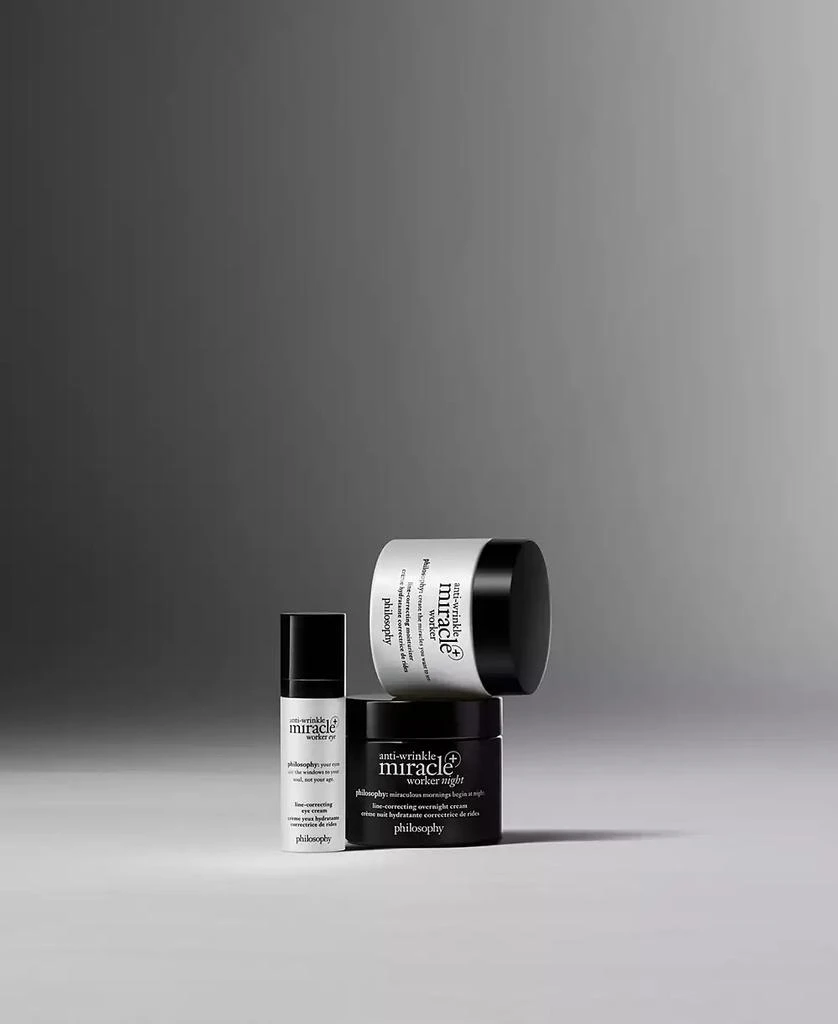 philosophy Anti-Wrinkle Miracle Worker+ Line-Correcting Overnight Cream, 2-oz. 3
