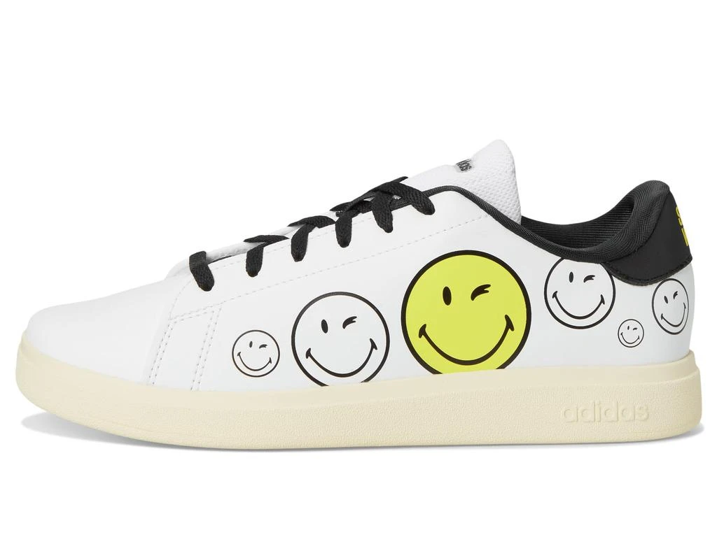 Adidas Smiley World Advantage Sportswear Shoes (Big Kid) 4
