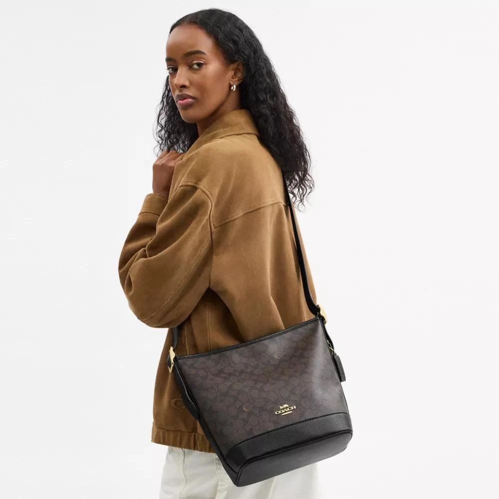 Coach Jude Duffle Bag In Signature Canvas 2