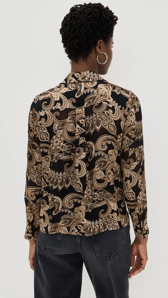Alice + Olivia Eloise Button Down Blouse 2