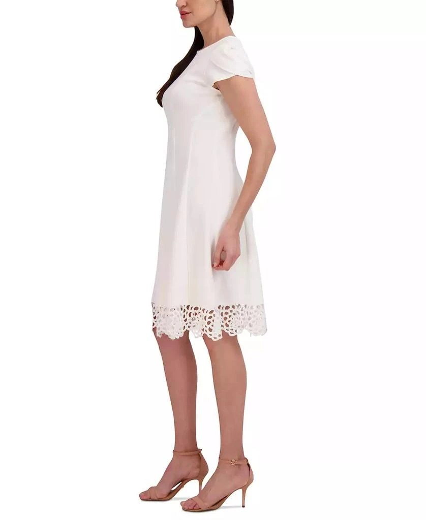 Donna Ricco Women's Round-Neck Sleeveless Fit & Flare Dress 3