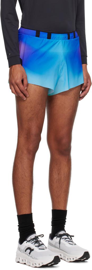 Soar Running Blue Marathon Shorts